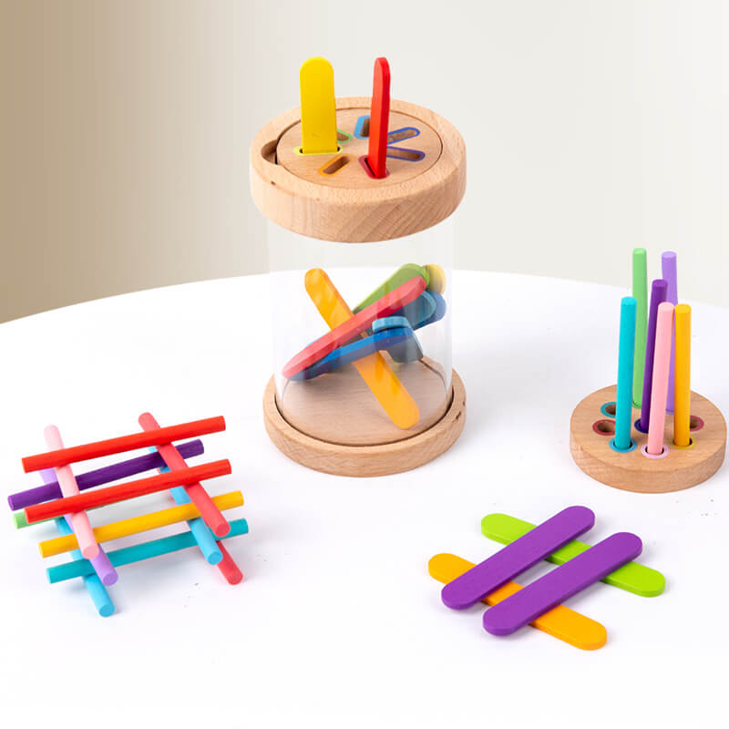 Varillas de Clasificación de Colores y Formas