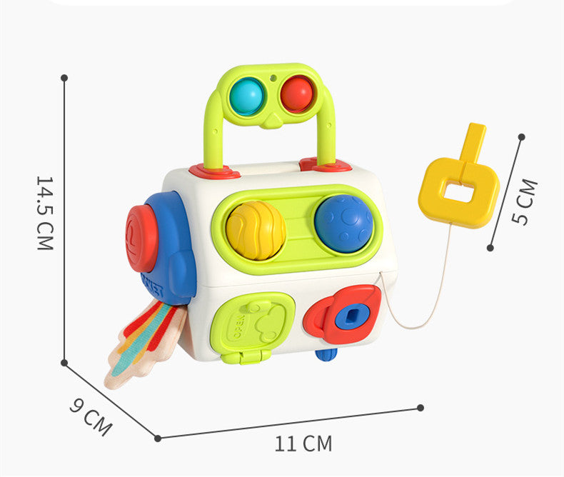 Cubo Sensorial Montessori 9 en 1