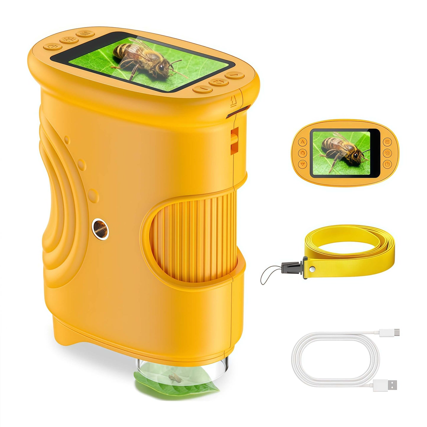 Microscopio Digital Portátil Recargable USB para Niños
