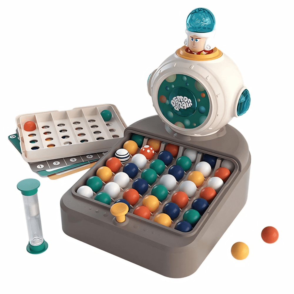 Juego Sensorial Montessori de Bolas – Puzzle Lógico Interactivo