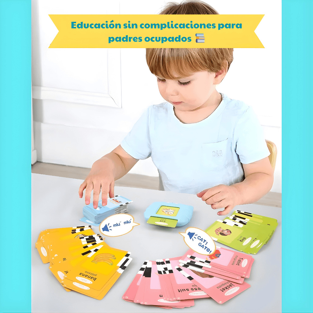 LinguaKid - Tarjetas Bilingües Español/Inglés