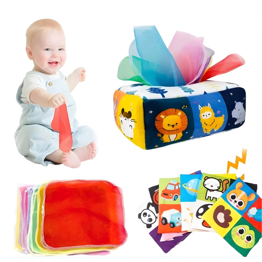 Caja de Pañuelos Mágica para bebés