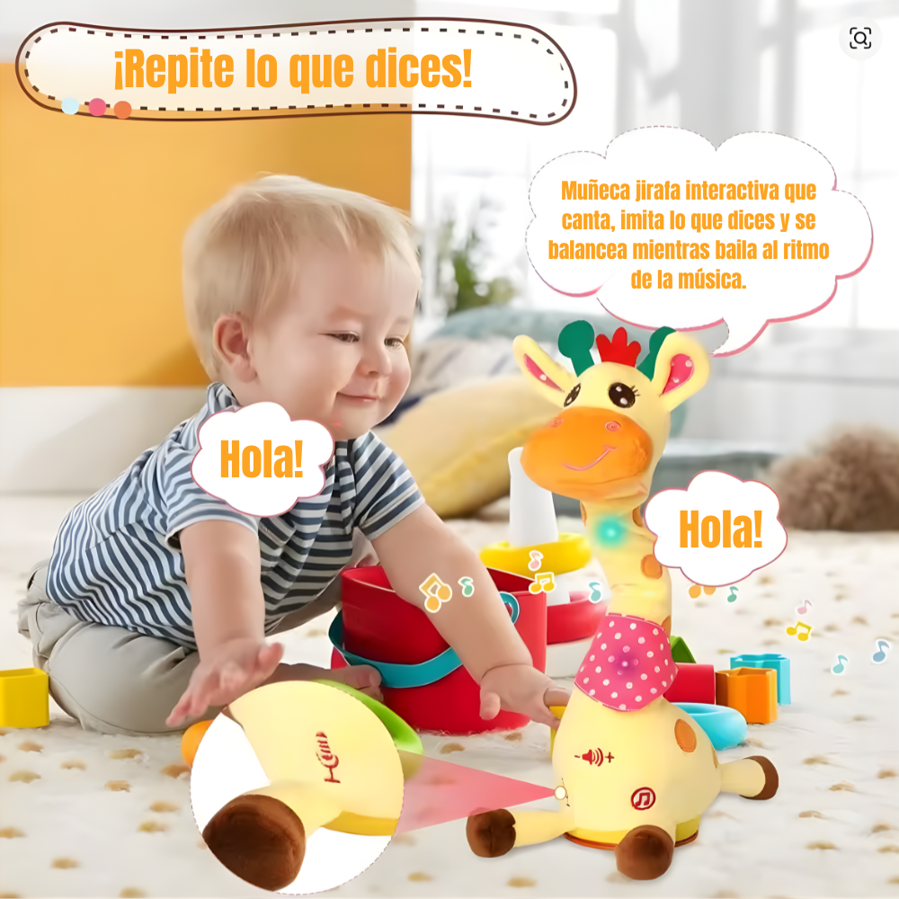 Jirafa Titi Parlanchina Interactiva