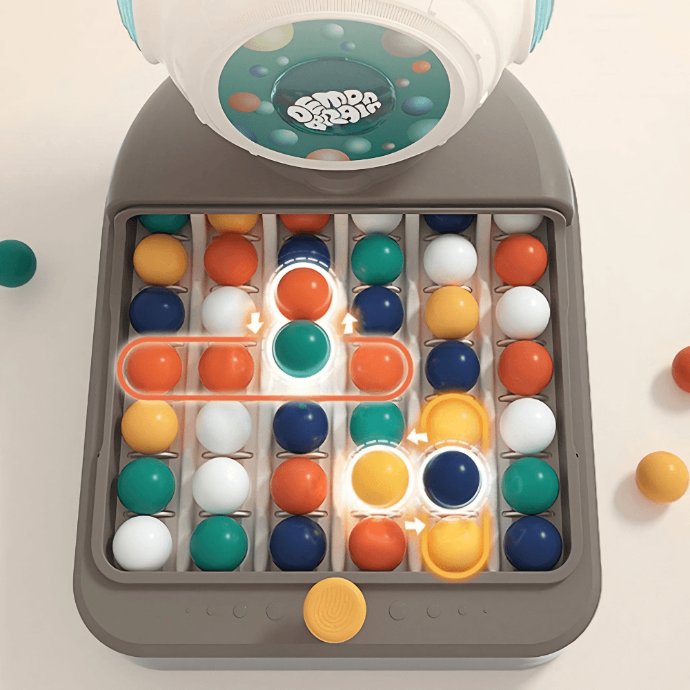 Juego Sensorial Montessori de Bolas – Puzzle Lógico Interactivo