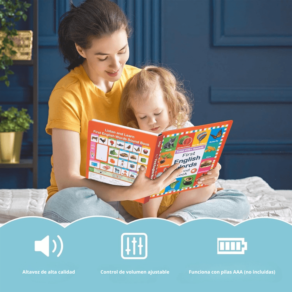 Libro interactivo parlante “Mis primeras 100 palabras”