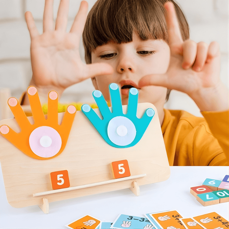 ContaManos™ – Juego Montessori de Matemáticas