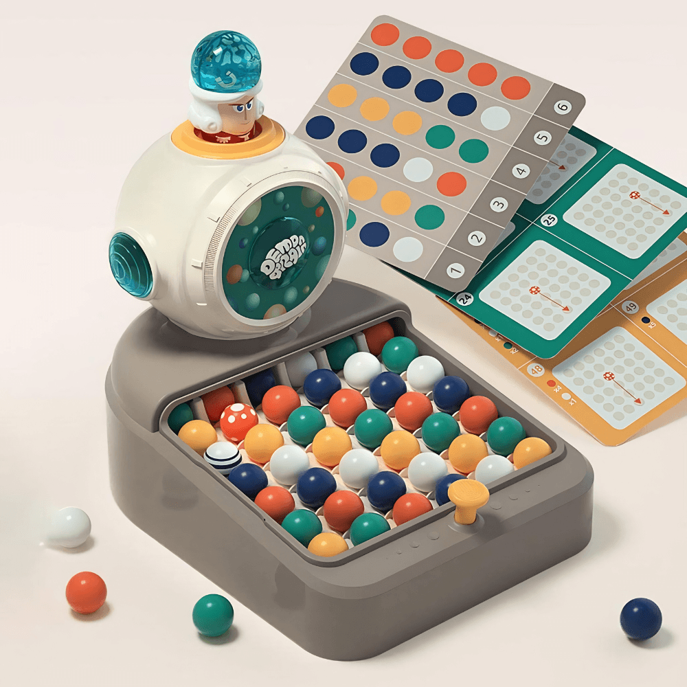 Juego Sensorial Montessori de Bolas – Puzzle Lógico Interactivo