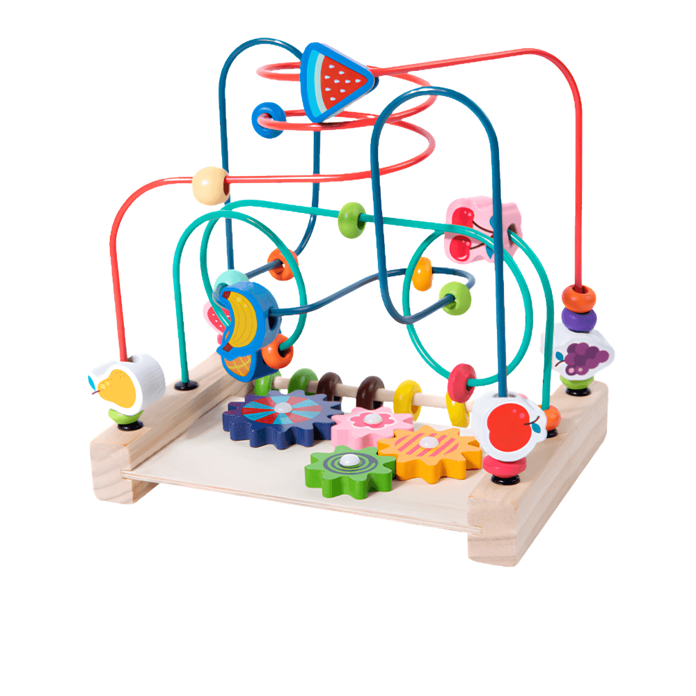Juego De Laberinto De Madera para Desarrollo Cognitivo