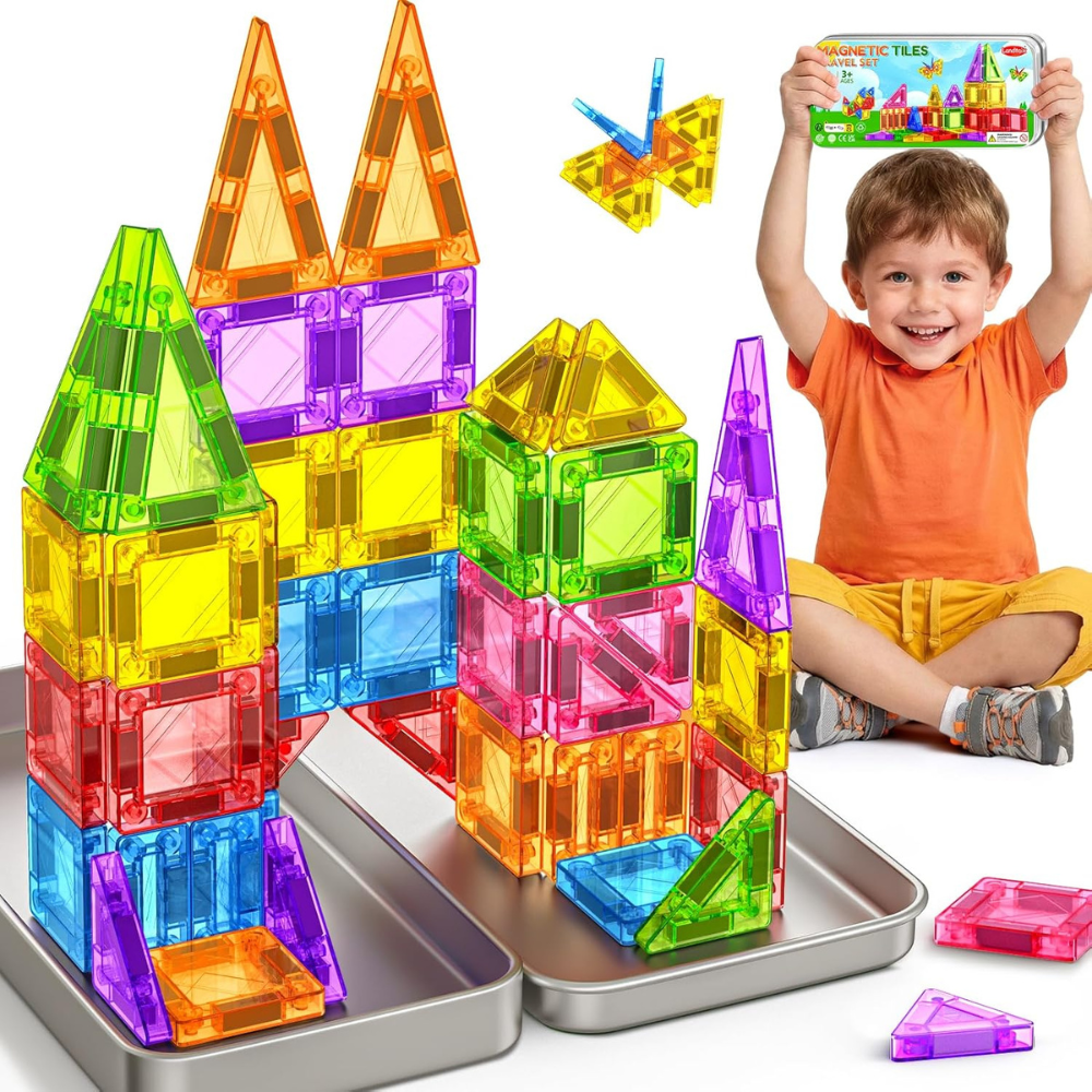 Juguete Educativo de Bloques de Construcción Magnéticos