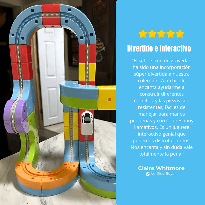 GravityTrain™  Juego de Tren con Gravedad