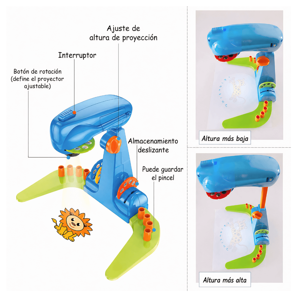 Proyector de Trazado y Dibujo