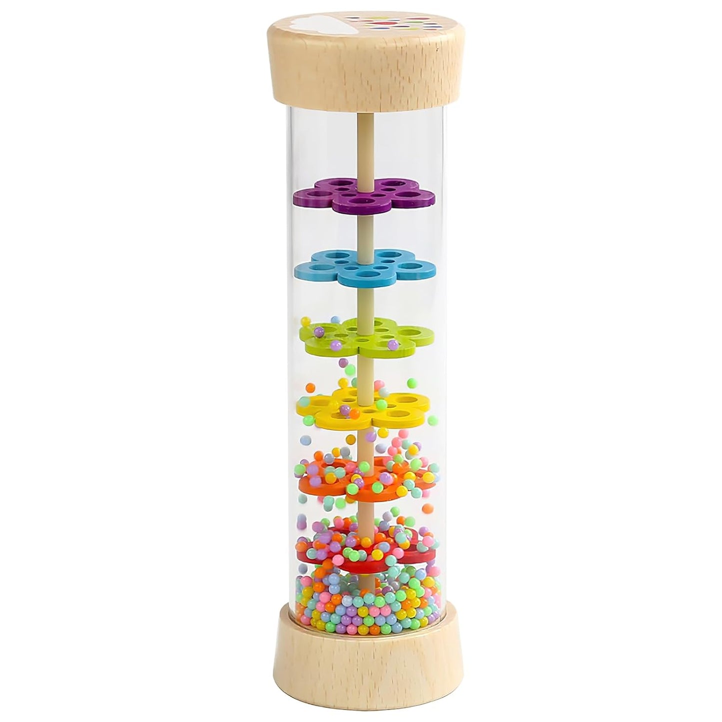 Palo de Lluvia Sensorial para Bebé