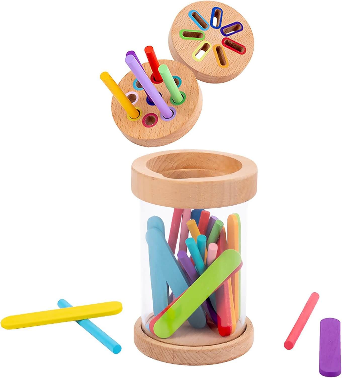 Varillas de Clasificación de Colores y Formas