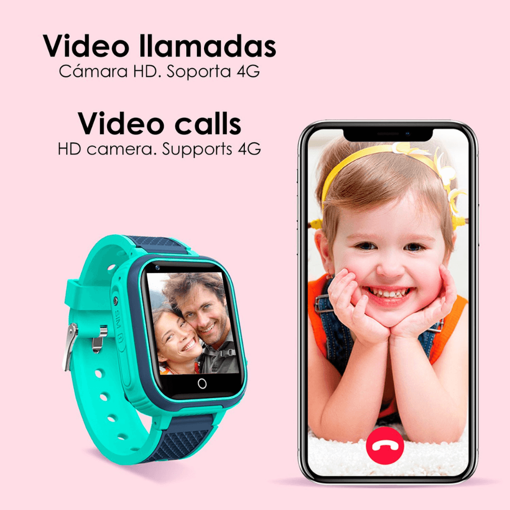 Reloj Inteligente Kids GPS 4G
