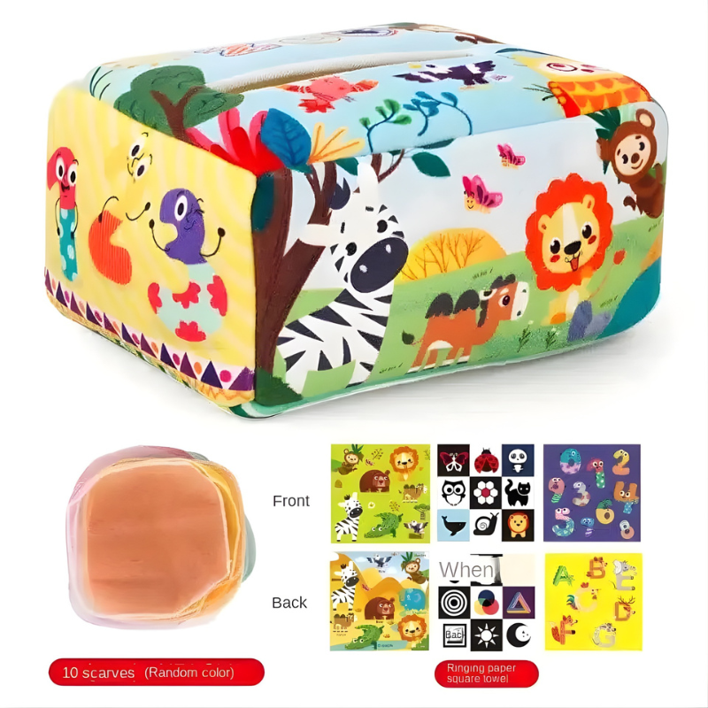 Caja de Pañuelos Mágica para bebés