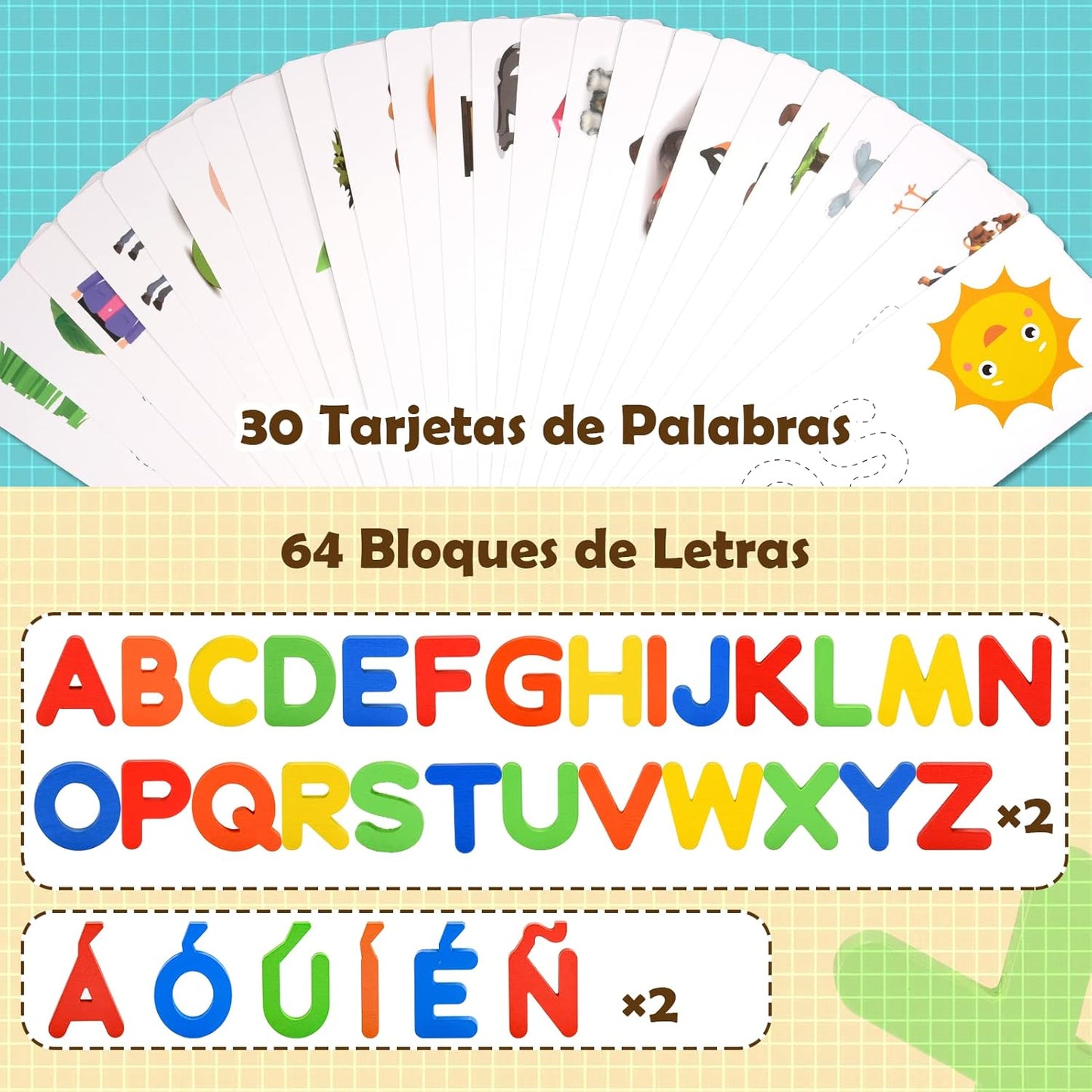Juego de Ortografía Educativo de Letras