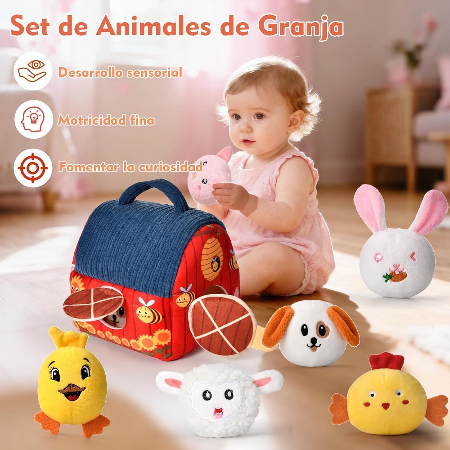 Peluche de la Casita de la Granja de Animales