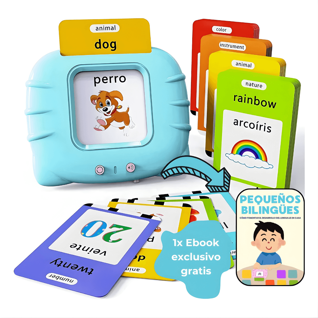 LinguaKid - Tarjetas Bilingües Español/Inglés