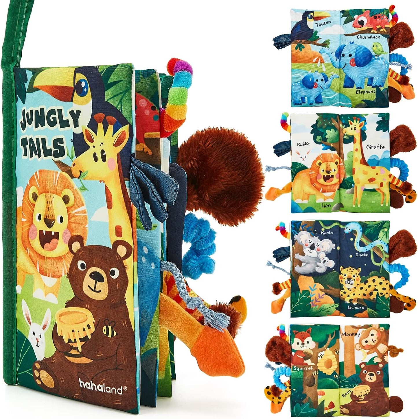 Anilearn ™ - Libro Sensorial para Bebés