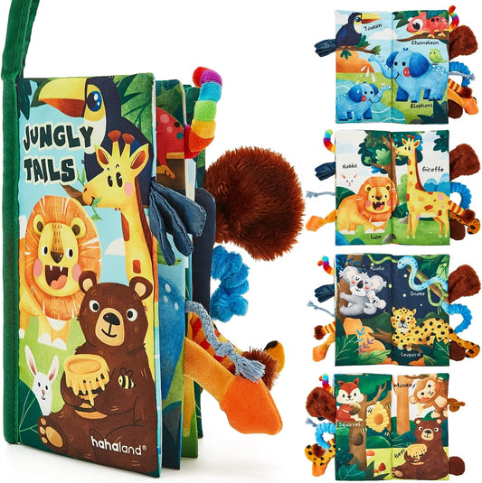 Anilearn ™ - Libro Sensorial para Bebés