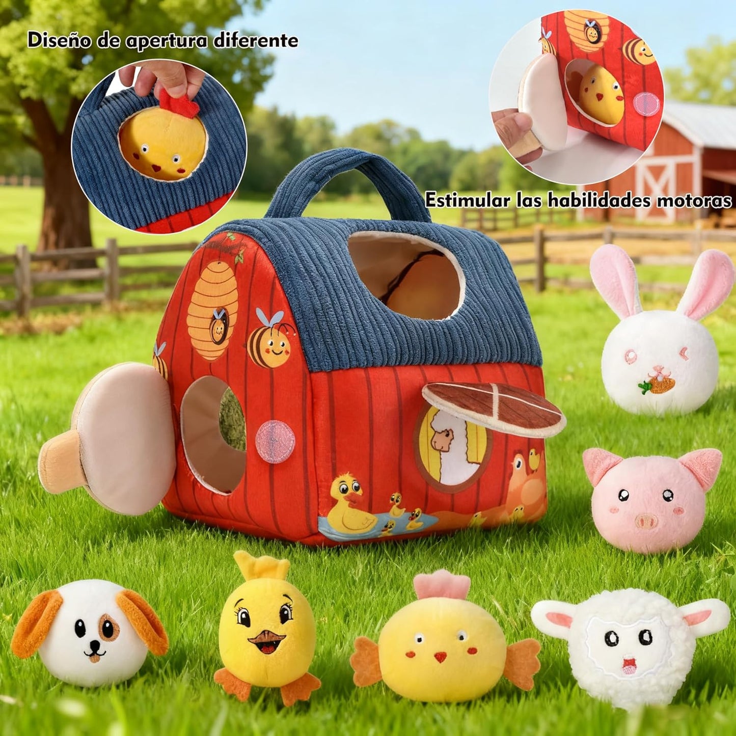 Peluche de la Casita de la Granja de Animales