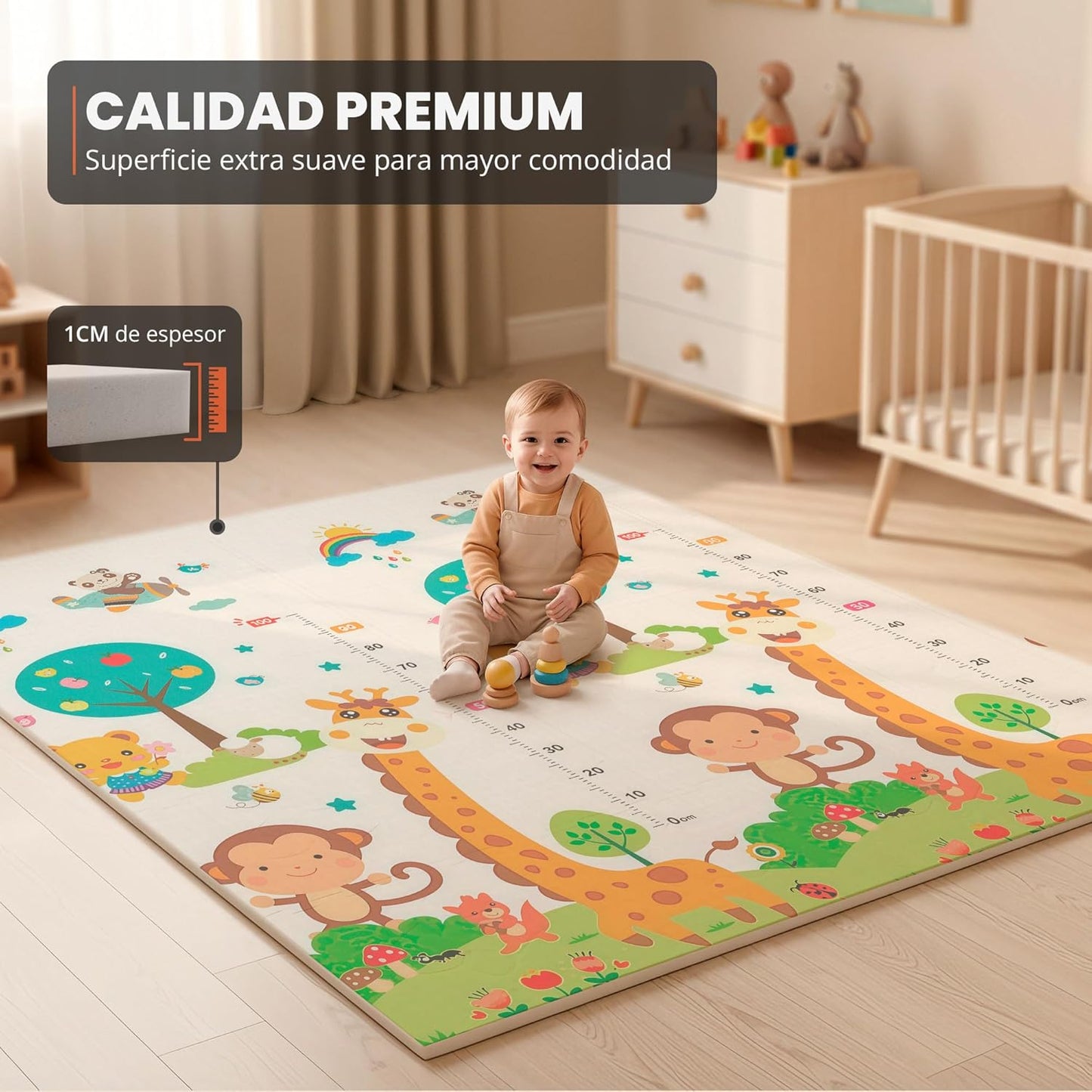Alfombra de Juego Plegable - BabyFeliz