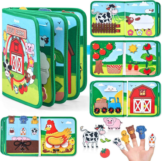 Libro Didáctico Sensorial Granja Zenon Montessori