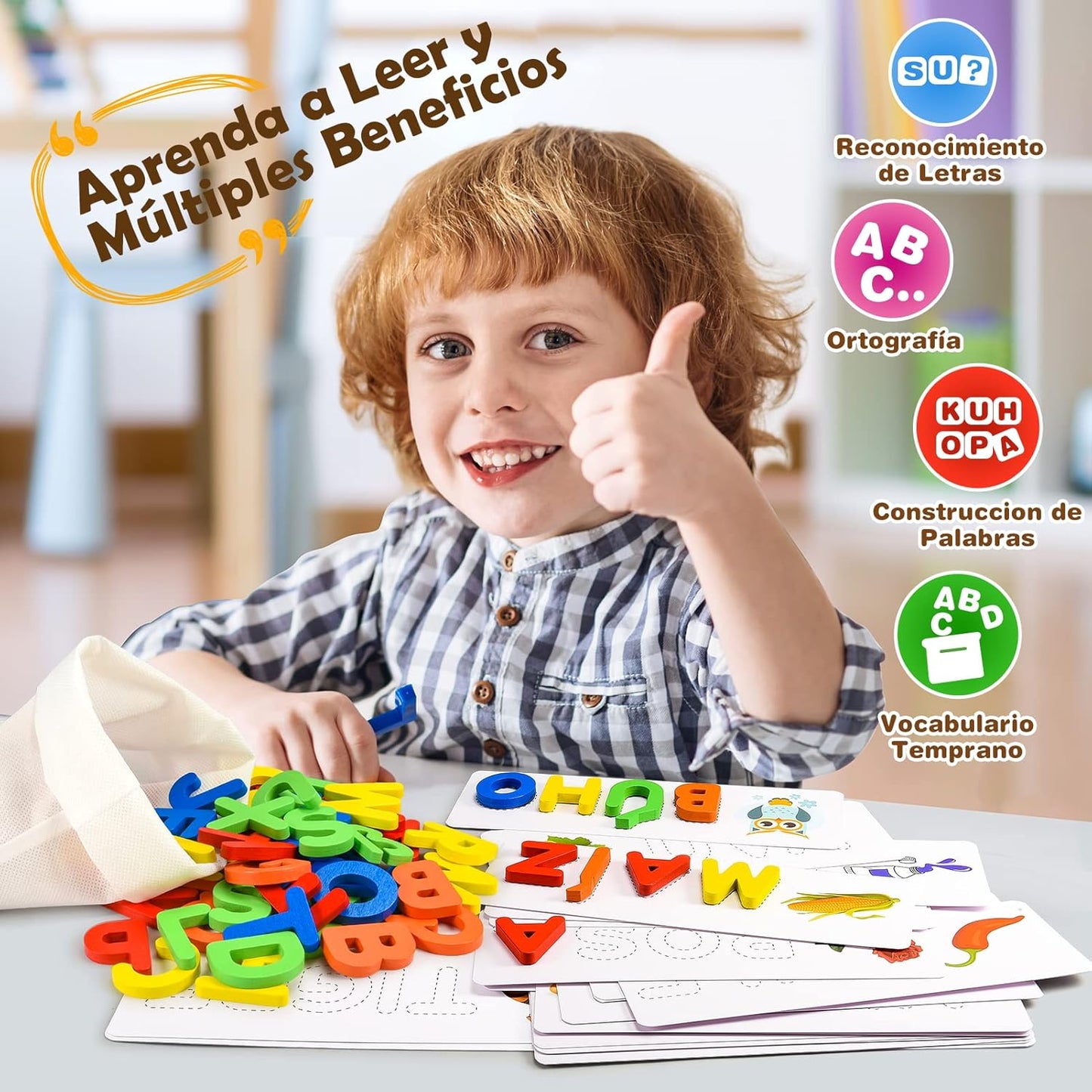 Juego de Ortografía Educativo de Letras