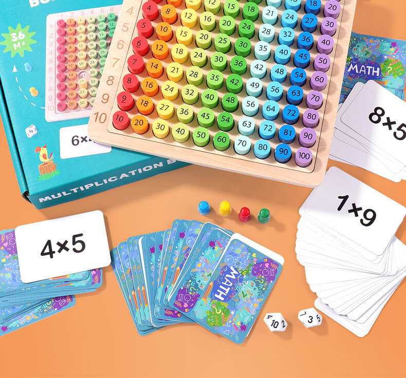 Diverty™ Tablas de Multiplicar Didácticas Montessori