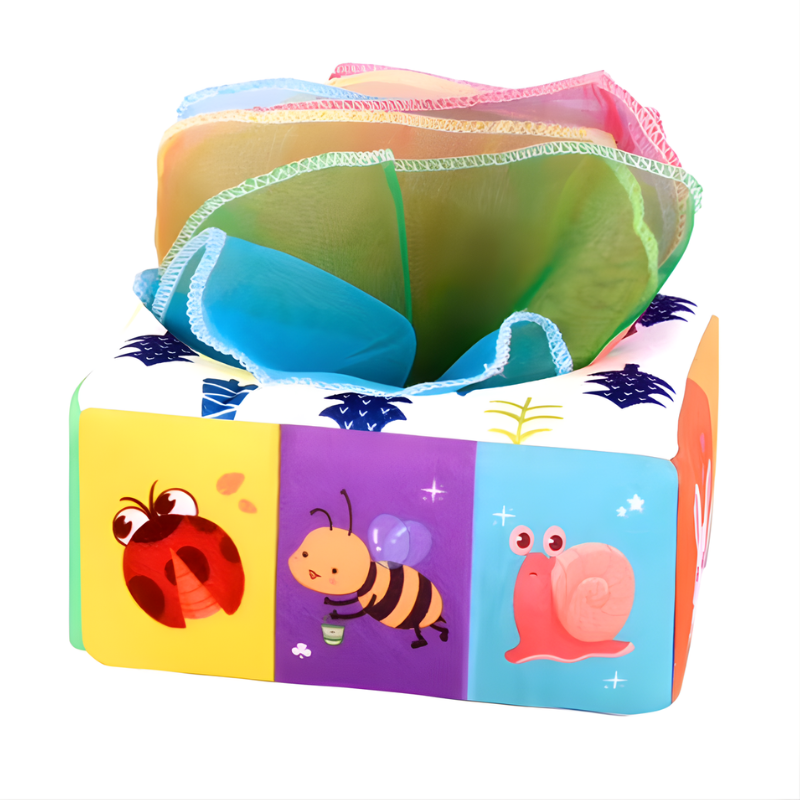 Caja de Pañuelos Mágica para bebés