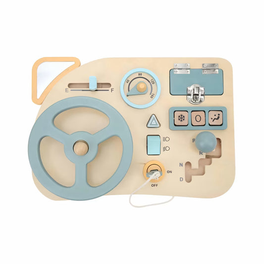 Volante Sensorial Montessori – Tablero de Conducción Infantil